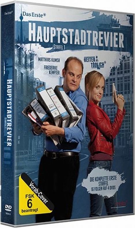 Heiter bis tödlich: Hauptstadtrevier Staffel 1, 4 DVDs