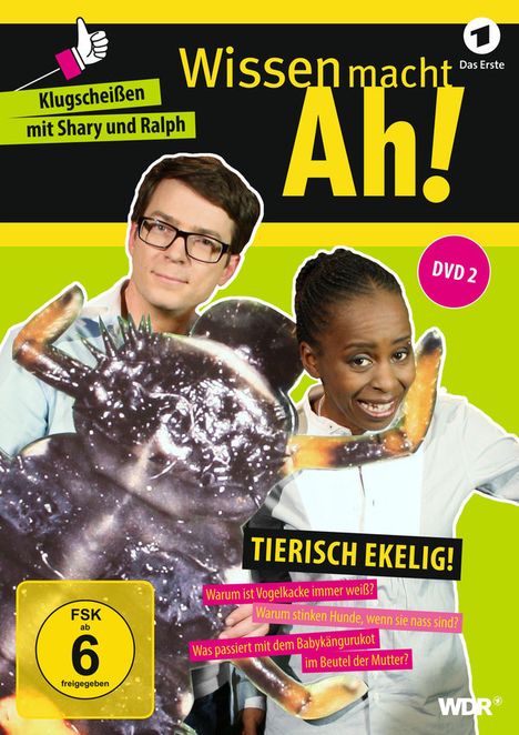 Wissen macht Ah! DVD 2: Tierisch ekelig!, DVD