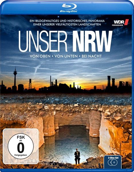 Unser NRW (NRW von oben, von unten und bei Nacht) (Blu-ray), Blu-ray Disc