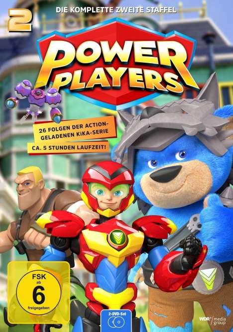 Power Players Staffel 2, 2 DVDs