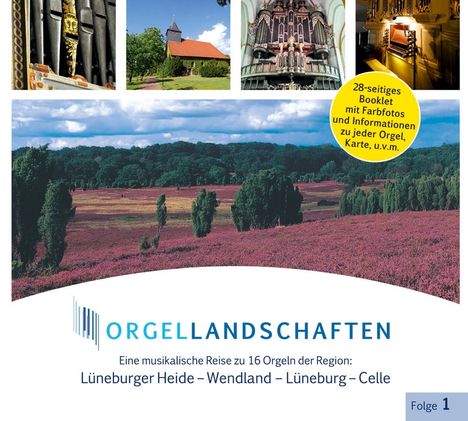 Orgellandschaften Vol.1, CD