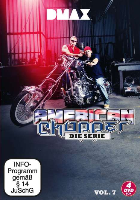 American Chopper Vol.7, 4 DVDs