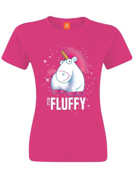 Minions: It's So Fluffy (Girl XS/Pink), T-Shirt