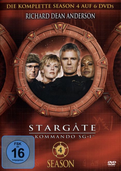 Stargate Kommando SG1 Season 4, 6 DVDs