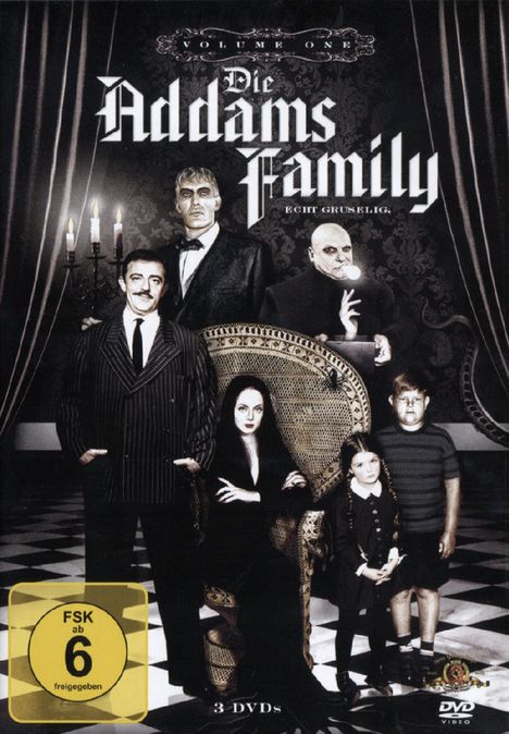 Die Addams Family Box 1, 3 DVDs