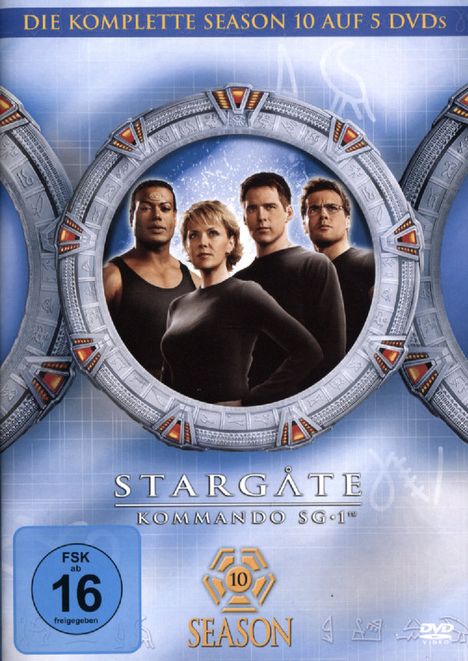 Stargate Kommando SG1 Season 10, 5 DVDs