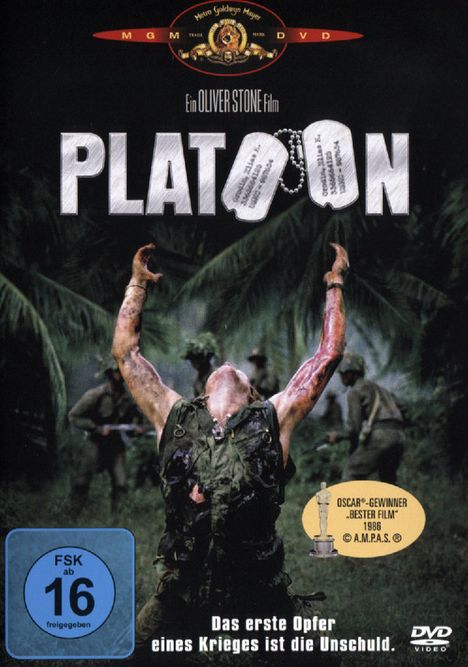 Platoon, DVD