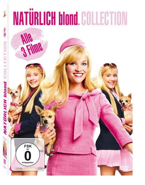 Natürlich blond 1-3, 3 DVDs