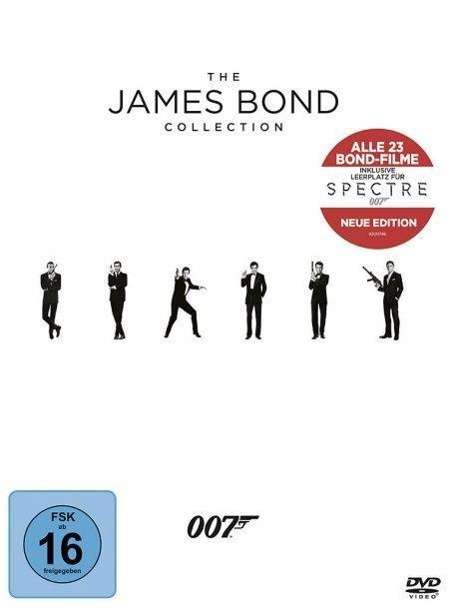 The James Bond Collection (2015), 23 DVDs