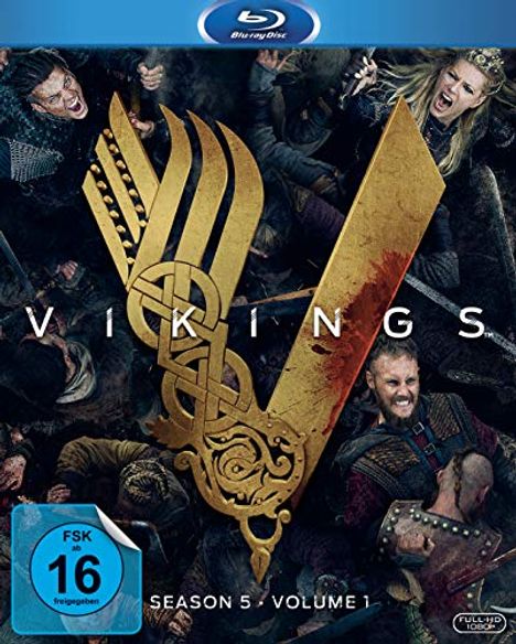 Vikings Staffel 5 Box 1 (Blu-ray), 3 Blu-ray Discs