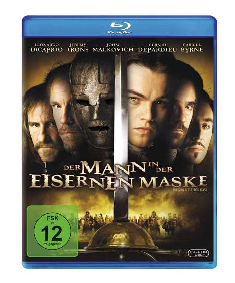 Der Mann in der eisernen Maske (1998) (Blu-ray), Blu-ray Disc