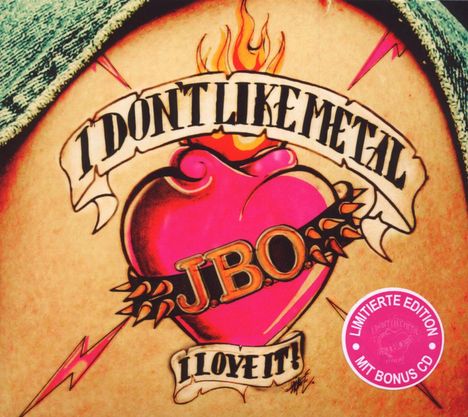 J.B.O. (James Blast Orchester): I Don't Like Metal - I Love It (Limited Edition), 2 CDs