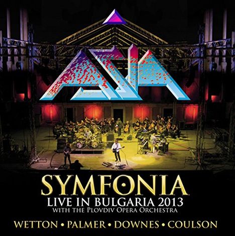 Asia: Symfonia: Live In Bulgaria 2013 (Blue And Yellow Translucent Vinyl), 2 LPs