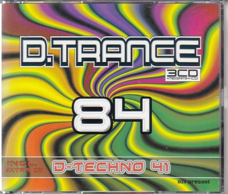 D.Trance 84 + D-Techno 41, 4 CDs