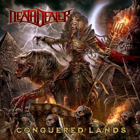 Death Dealer: Conquered Lands (Limited Edition) (Black/White Splatter Vinyl), 2 LPs