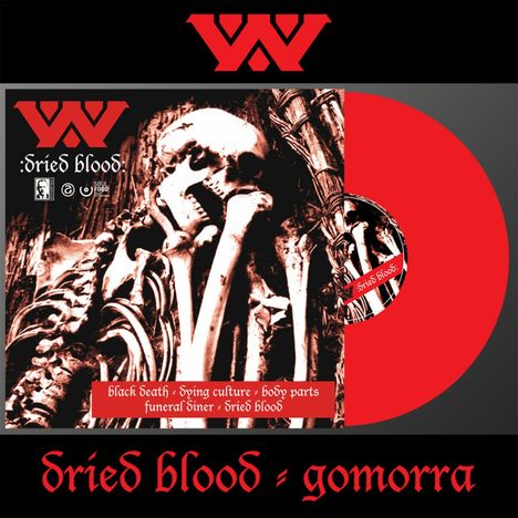 :Wumpscut:: Dried Blood/Gomorra (Limited Edition) (Red Vinyl), LP