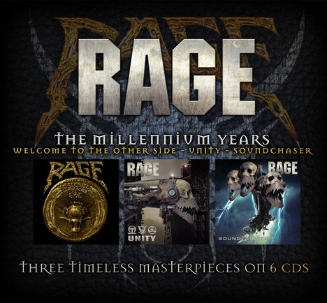 Rage: The Millennium Years, 6 CDs