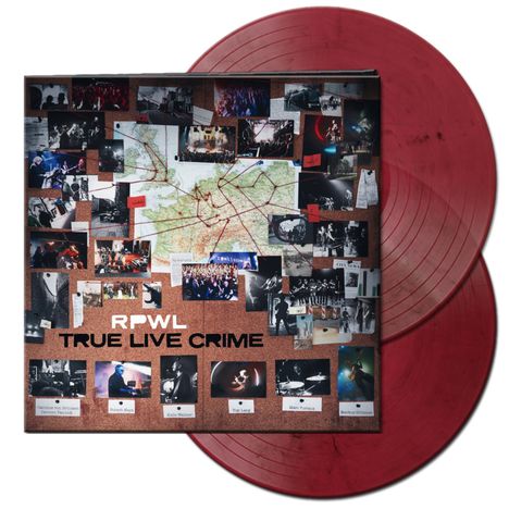 RPWL: True Live Crime (Limited Edition) (Red &amp; Black Marbled Vinyl) (Exklusiv für jpc!), 2 LPs