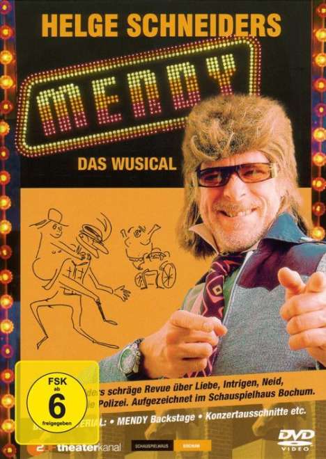 Helge Schneider: Mendy - Das Wusical, DVD