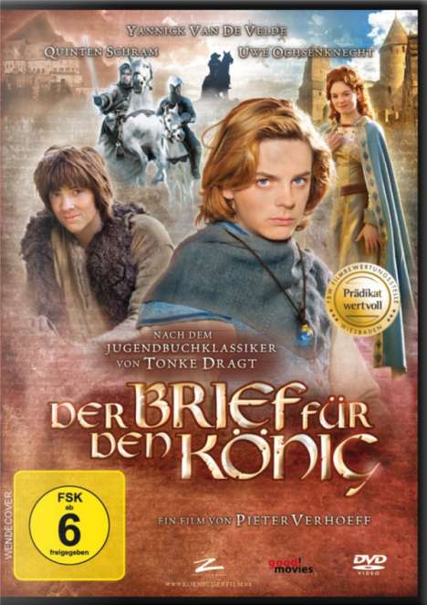 Der Brief für den König, DVD