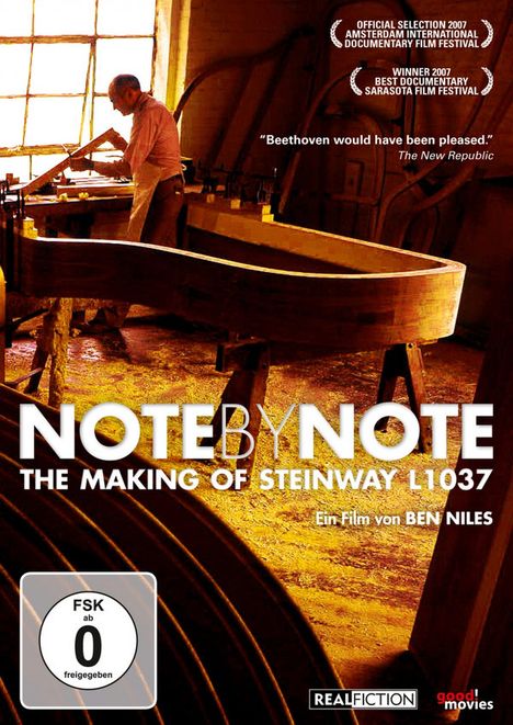 Note by Note - The Making of Steinway L 1037 (OmU), DVD