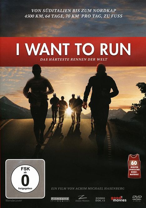 I Want To Run - Das härteste Rennen der Welt, DVD
