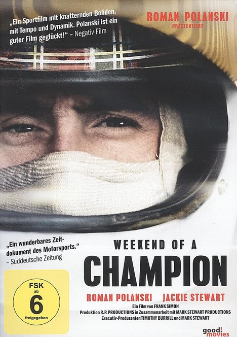 Weekend of a Champion (OmU), DVD
