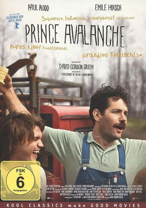 Prince Avalanche, DVD