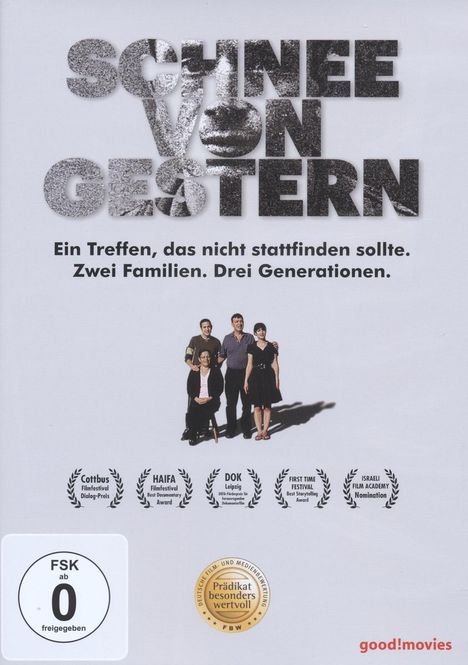 Schnee von gestern, DVD