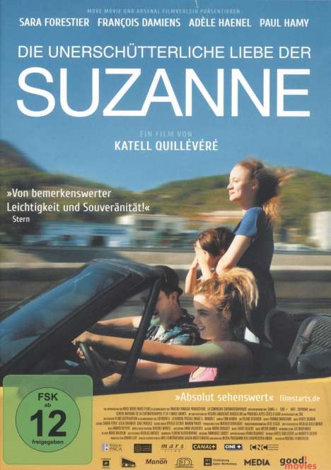 Suzanne, DVD