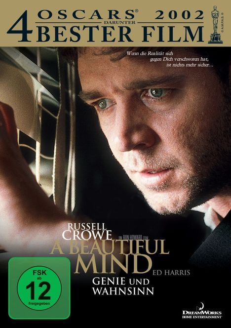 Beautiful Mind - Genie und Wahnsinn, DVD