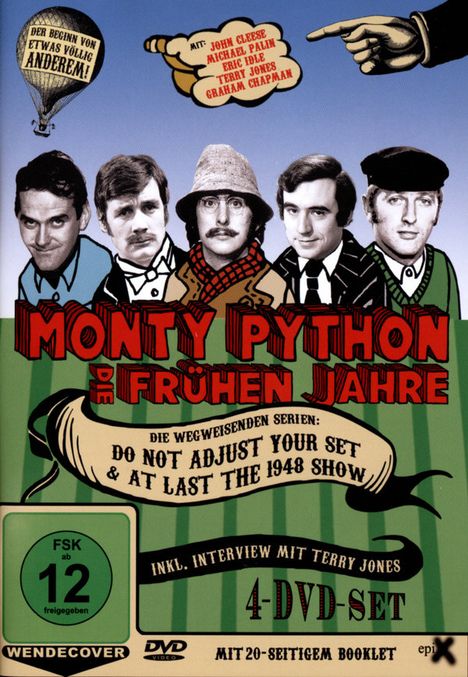 Monty Python: Die frühen Jahre (OmU), 4 DVDs