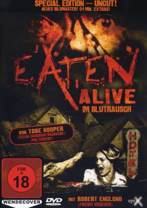 Eaten Alive, DVD