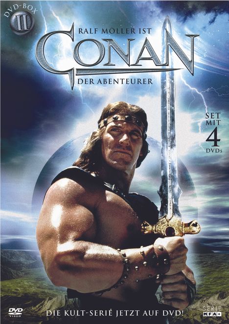 Conan der Abenteurer Box 2, 4 DVDs
