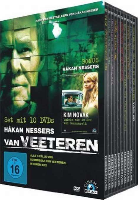 Hakan Nessers Van Veeteren: Die große Box, 10 DVDs