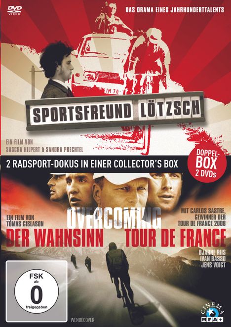 Sportsfreund Lötzsch / Overcoming, 2 DVDs