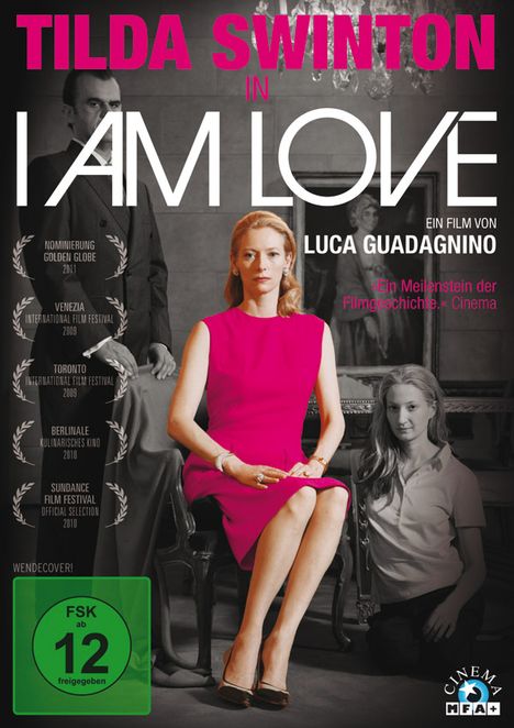 I Am Love, DVD
