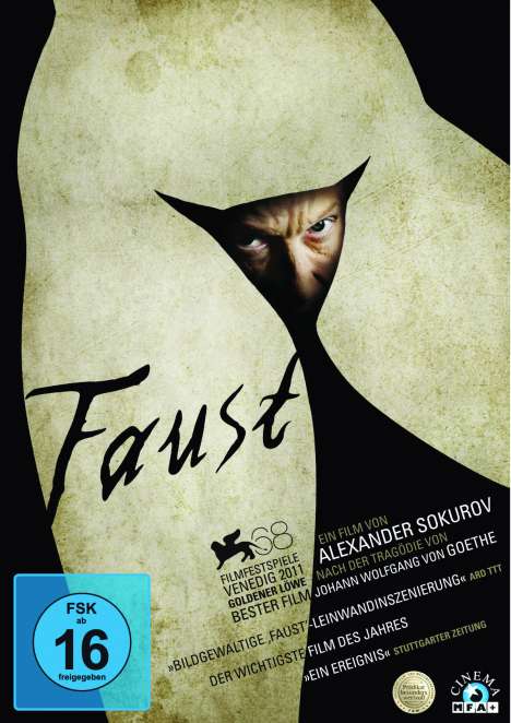 Faust (2011), DVD