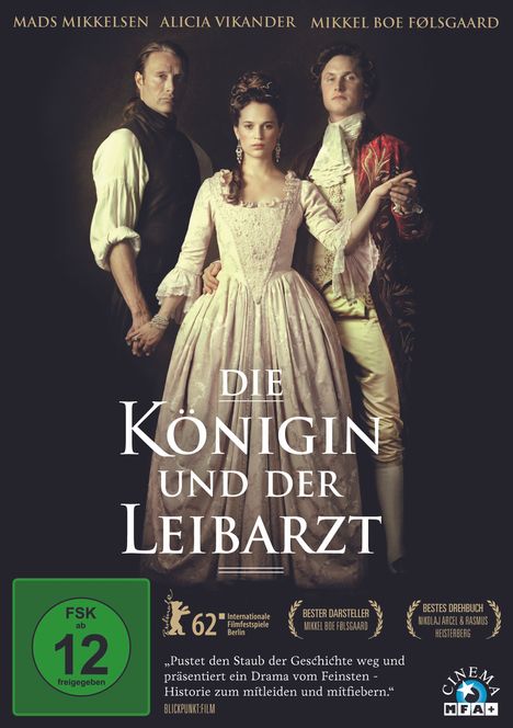 Die Königin und der Leibarzt, DVD