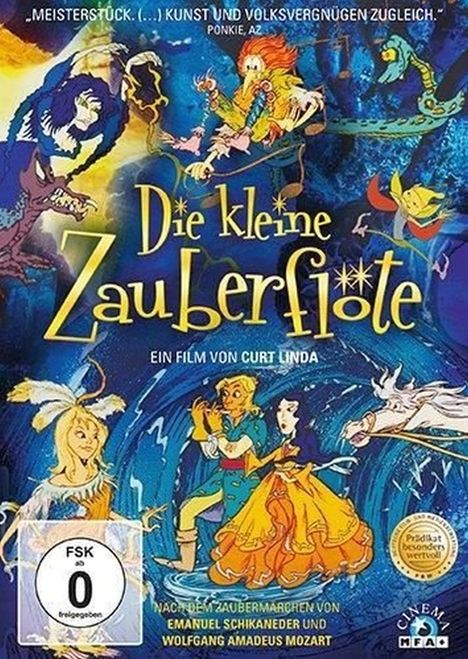 Die kleine Zauberflöte (1997), DVD