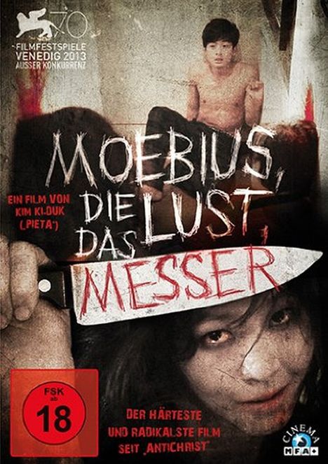 Moebius, die Lust, das Messer, DVD