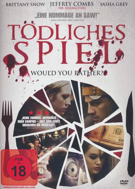 Tödliches Spiel - Would you rather?, DVD