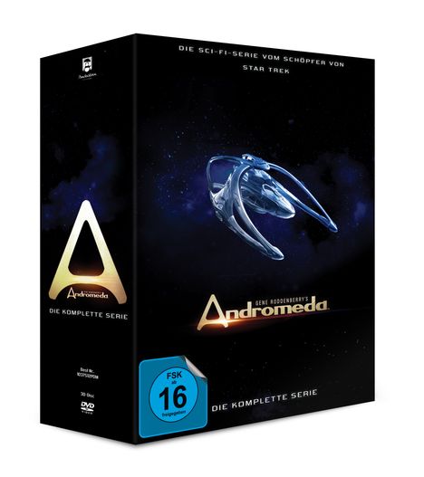 Andromeda (Komplette Serie), 30 DVDs