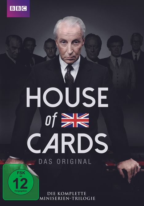 House of Cards (1990) (Komplette Mini-Serien Trilogie), 6 DVDs