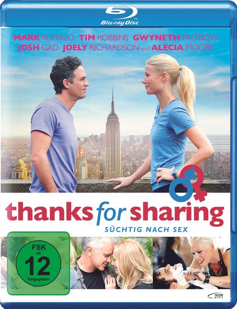 Thanks for Sharing (Blu-ray), Blu-ray Disc