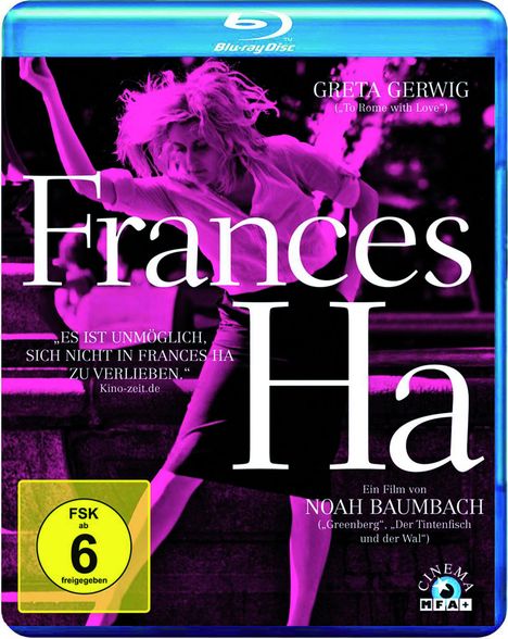 Frances Ha (Blu-ray), Blu-ray Disc