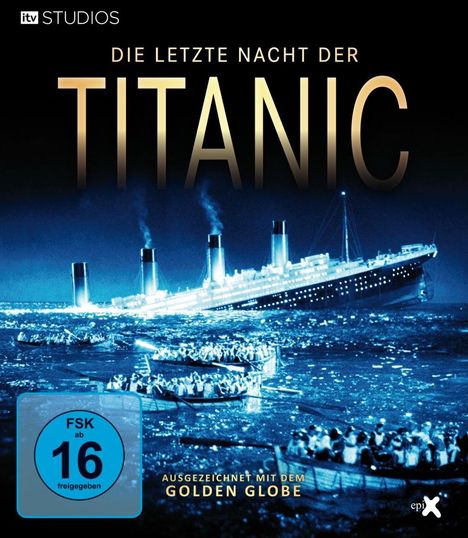 Die letzte Nacht der Titanic (Blu-ray), Blu-ray Disc