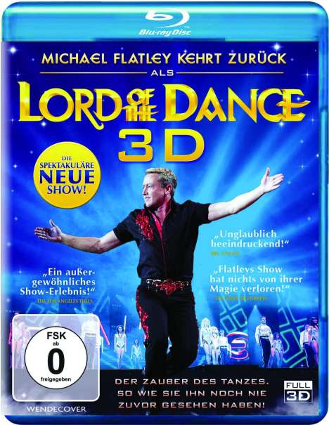 Lord Of The Dance (2011) (3D Blu-ray), Blu-ray Disc