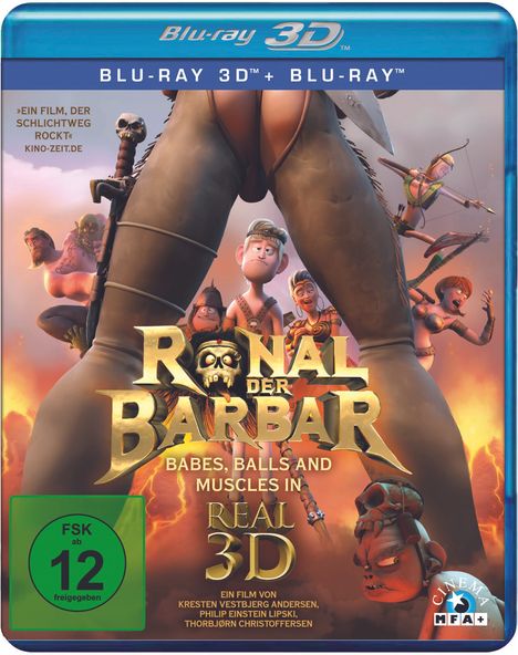 Ronal der Barbar (3D Blu-ray), Blu-ray Disc