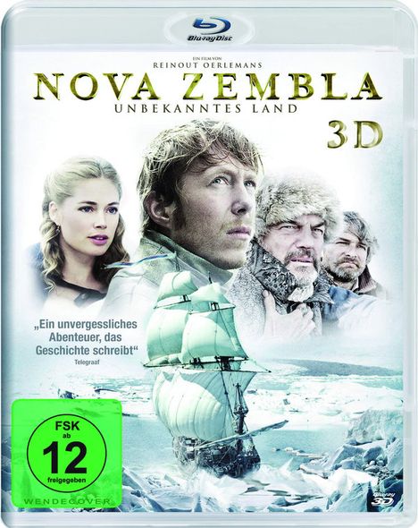 Nova Zembla (3D Blu-ray), Blu-ray Disc